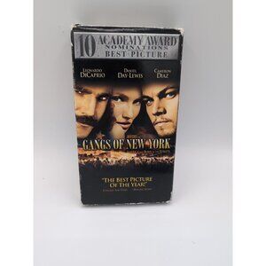 Gangs Of New York (VHS, 2003, Standard Version)